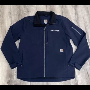 Carhartt United Airlines Blue Jacket L
